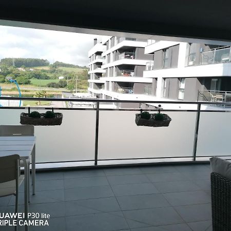 Luminoso Apartamento En Circulo Miramar Luanco Bagian luar foto