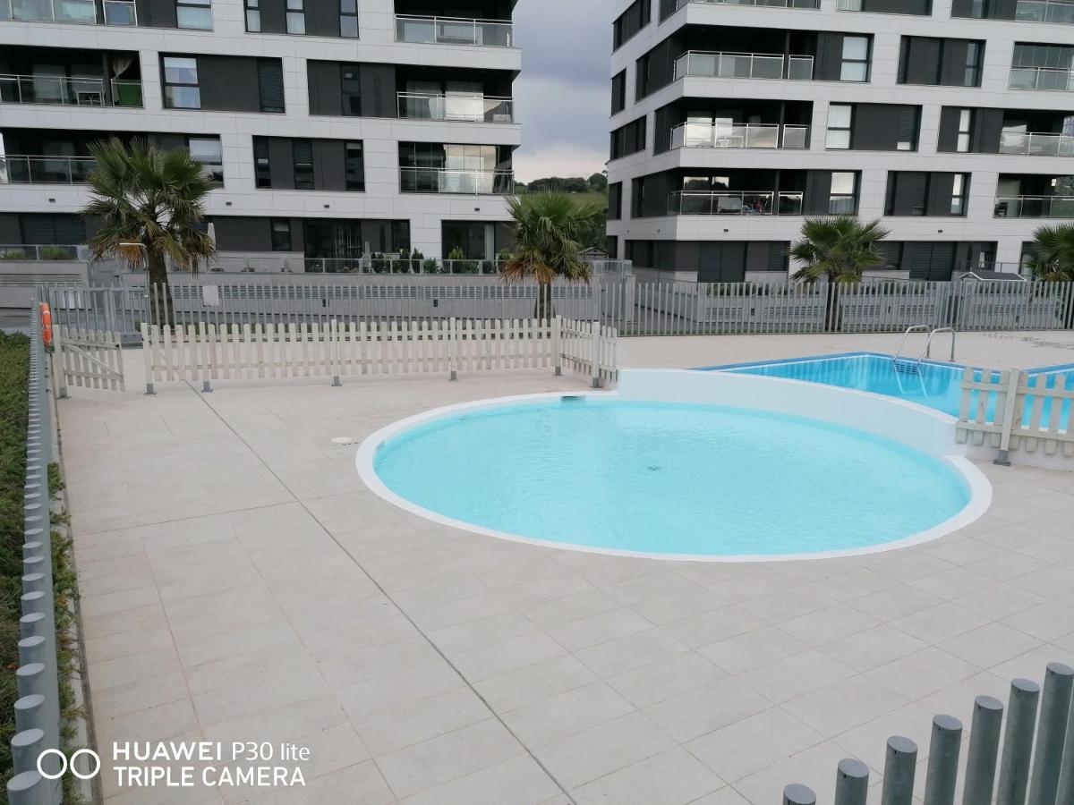 Luminoso Apartamento En Circulo Miramar Luanco Bagian luar foto