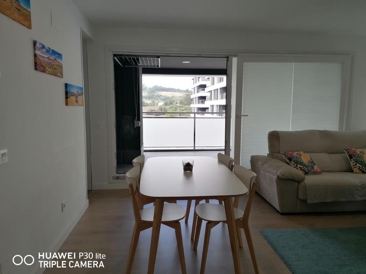 Luminoso Apartamento En Circulo Miramar Luanco Bagian luar foto